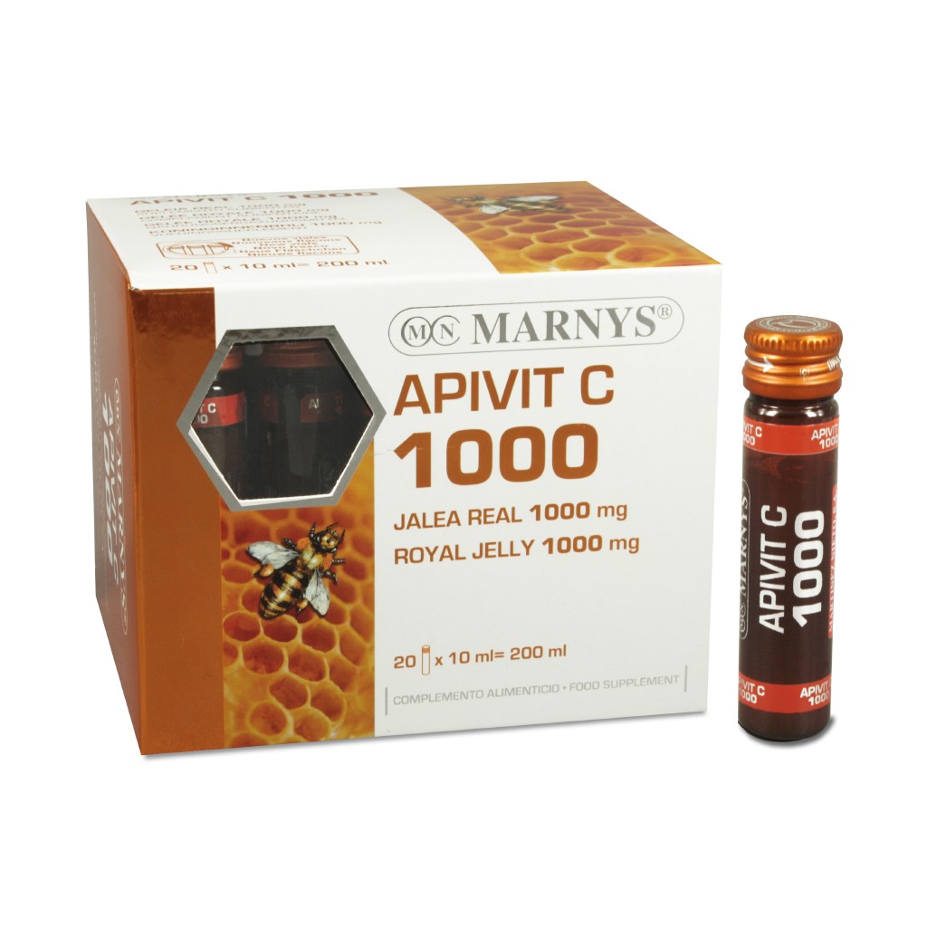 Marnys Apivit C 1000 Mg 20 Ampollas - Alta Concentración