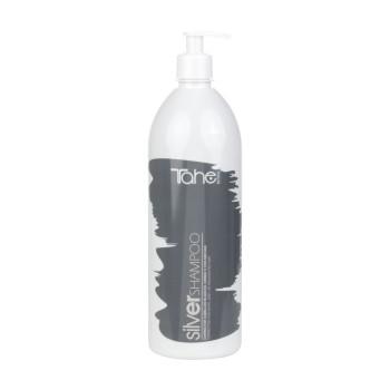 Tahe Silver Shampoo. Champú Corrector Del Tono para Cabellos blancos, grises, rubios o con mechas, 1000 ml