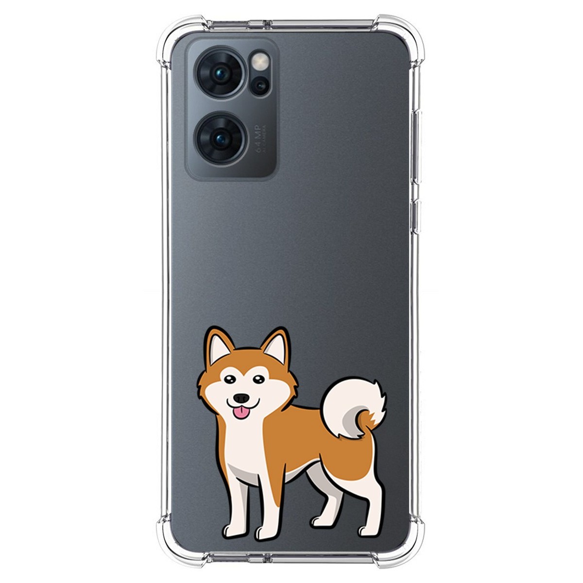 Funda Silicona Antigolpes para Oppo Reno 7 5G diseño Perros 02 Dibujos