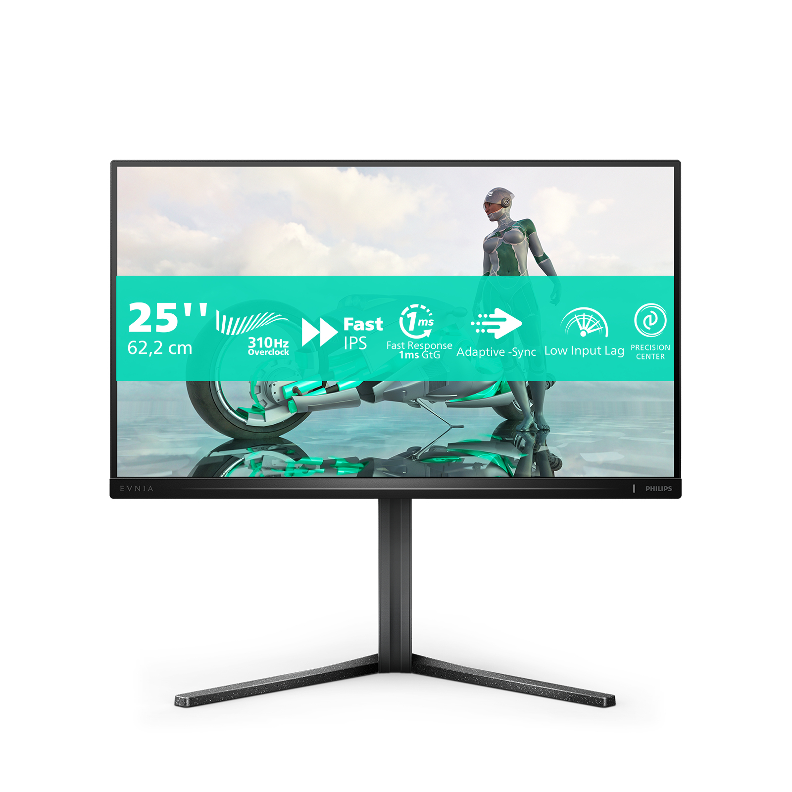 Philips Evnia 3000 25M2N3200U/00 pantalla para PC 62,2 cm (24.5") 1920 x 1080 Pixeles Full HD LCD Gris