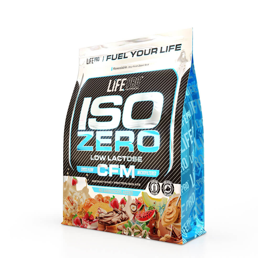 LIFE PRO NUTRITION ISOLATE ZERO 1600G - Aislado de Proteina - Protege y Regenera Masa Muscular - Formato Bolsa Ahorro
