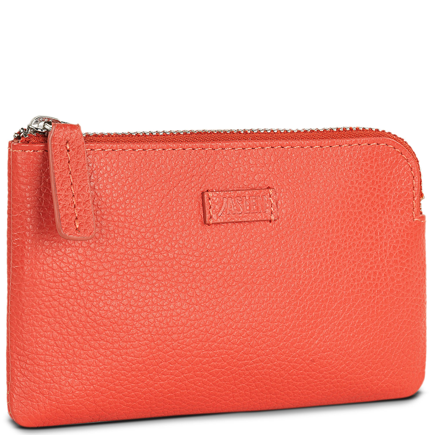 Monedero Mujer Pequeño - Carteras De Mujer Piel De Marca JASLEN - Monedero Mujer Piel Con Cierre Cremallera - Cartera Mujer Piel 204607