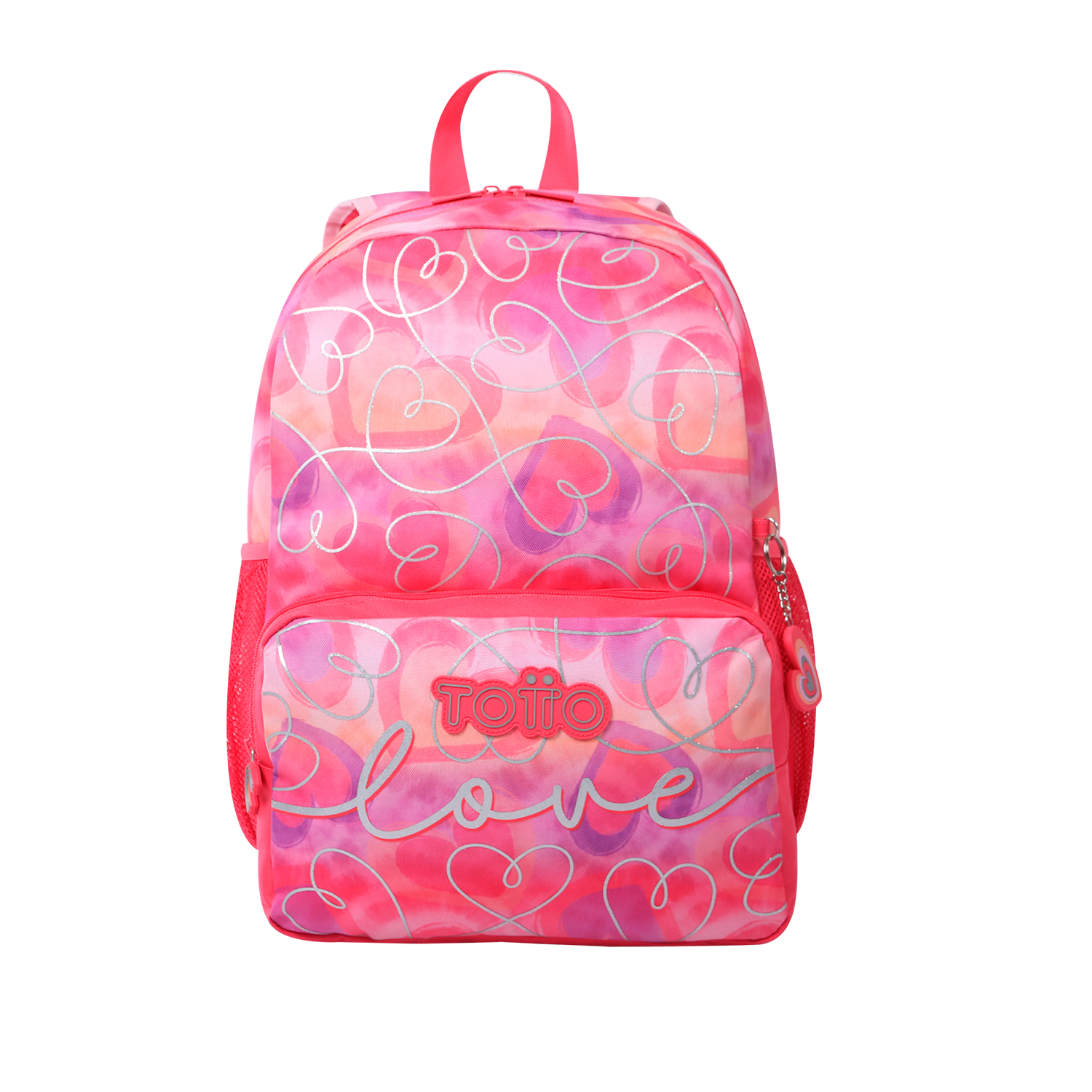 Totto Mochila escolar Amorely Material: Poliéster 31 x 44 x 14.5 cm