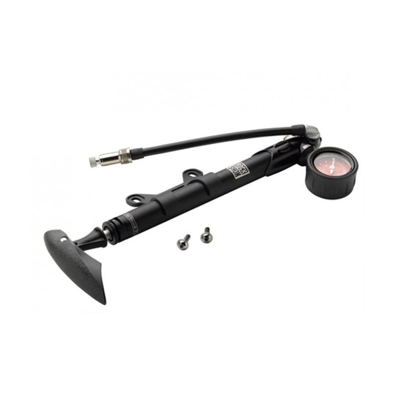 Rock Shox Hinchador de presión hasta 300 PSI para horquillas y amortiguadores de bicicleta, herramienta profesional de mantenimiento ciclista con manómetro preciso y conexión universal