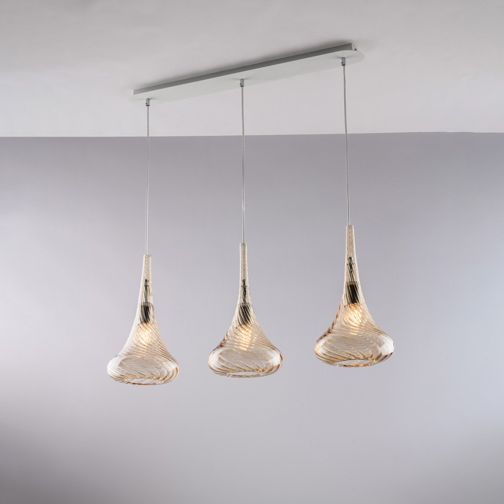 Araña Contemporánea Nemesis 3 Luces E27