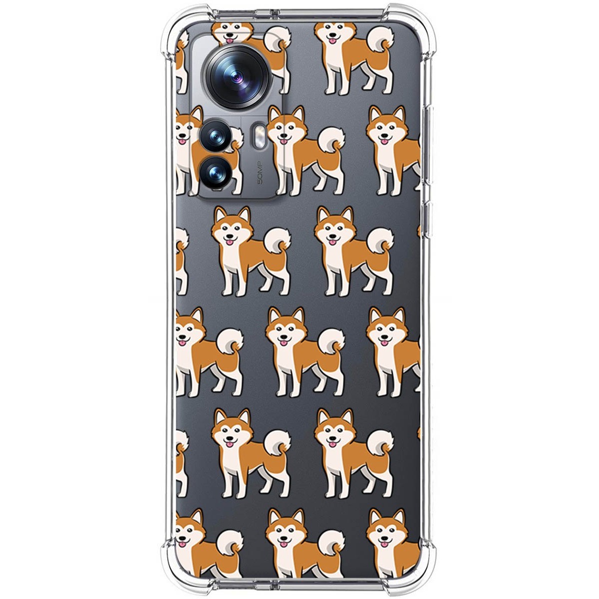 Funda Silicona Antigolpes para Xiaomi 12 Pro 5G diseño Perros 08 Dibujos