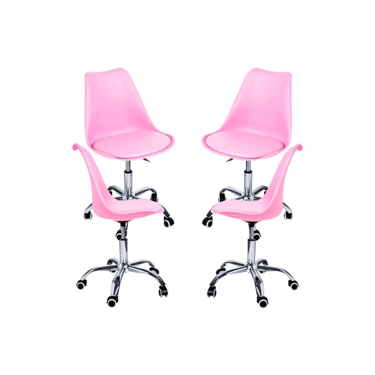 Regalos Miguel - Packs Sillas - Pack 4 Sillas Neo - Rosa