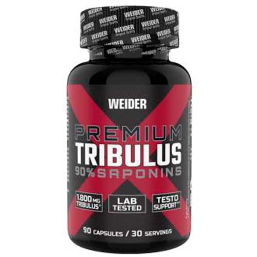Weider Premium Tribulus 90Cap - Aumenta la Energía - Mejora el Rendimiento Físico - Promueve la Salud Hormonal