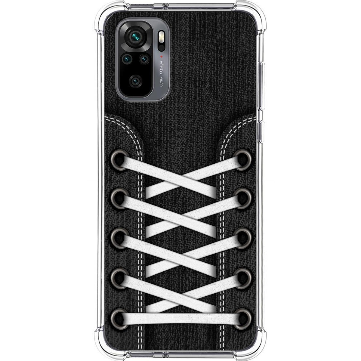 Tumundosmartphone Funda Silicona Antigolpes para Xiaomi Redmi Note 10 / 10S diseño Zapatillas 02 Dibujos