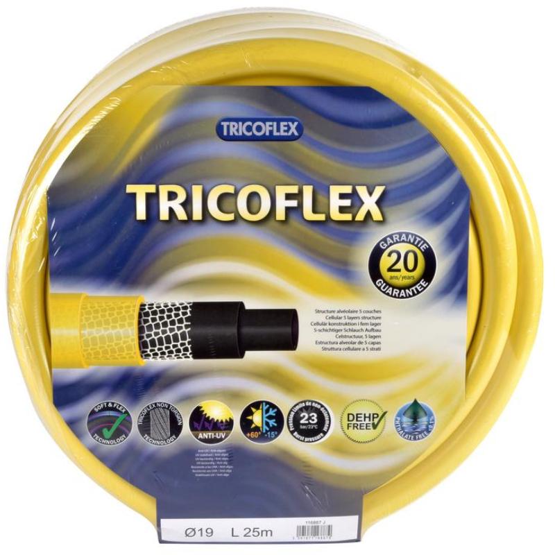 Hozelock manguera tricoflex amarilla 5 capas  15 ø x 25 m 116861
