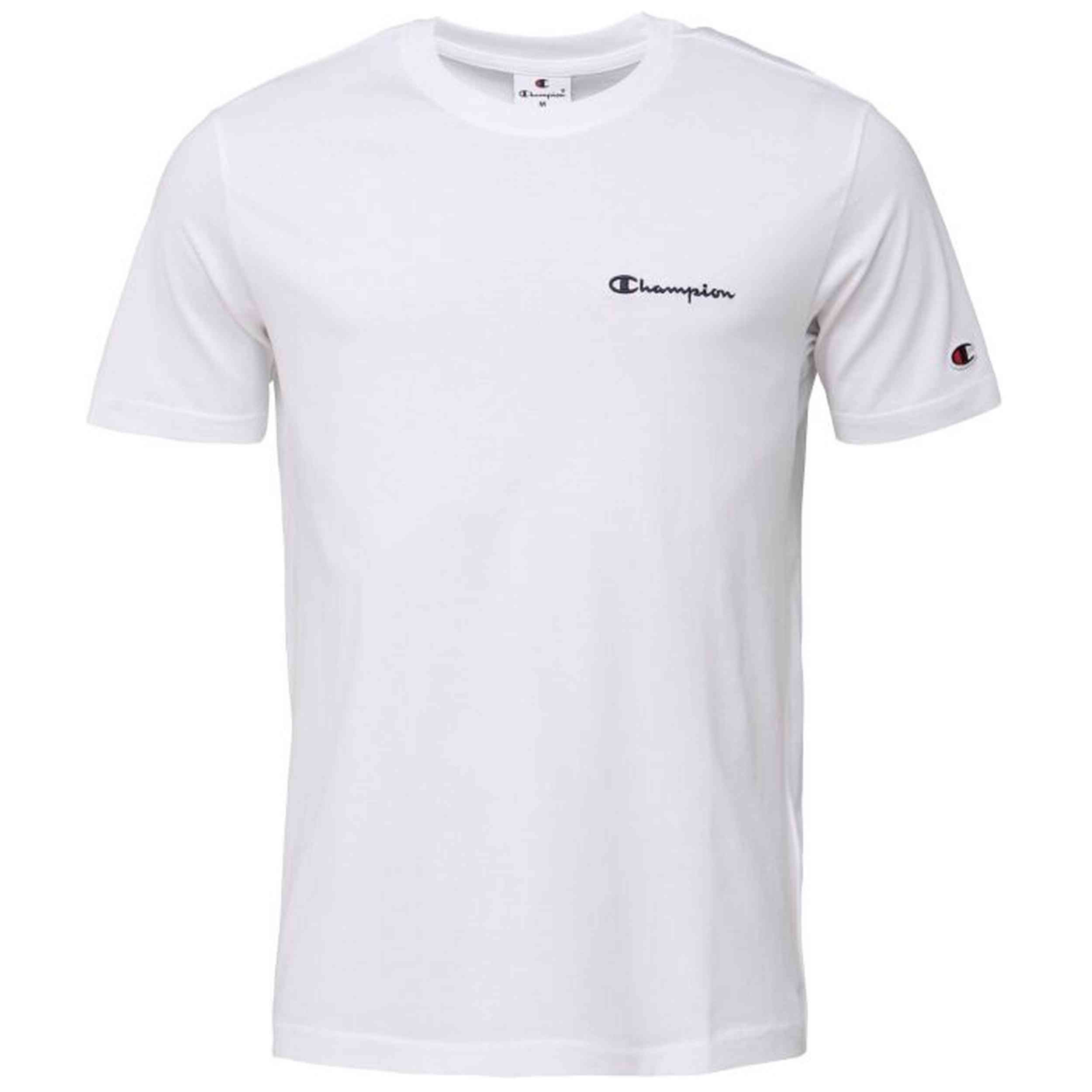 Camiseta De Manga Corta Champion para Hombre en color Blanco
