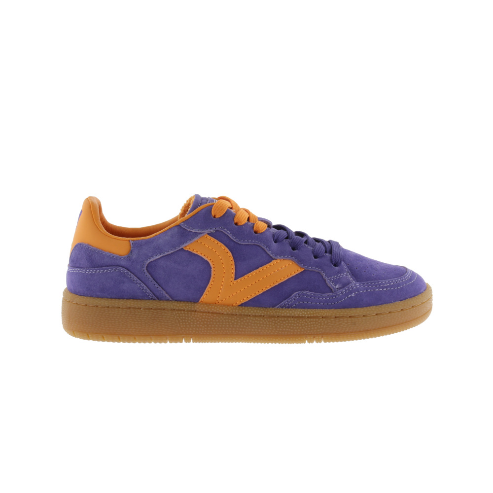 Victoria 1985 SMASH Zapatillas de serraje con piezas en contraste y suela caramelo 8806116