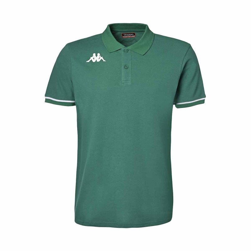 Polo Kappa 321327wa0e Barli Verde Hombre Manga Corta