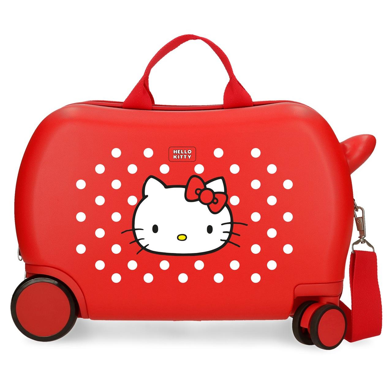 Maleta infantil Castle of Hello Kitty rojo 45x31x20 cm