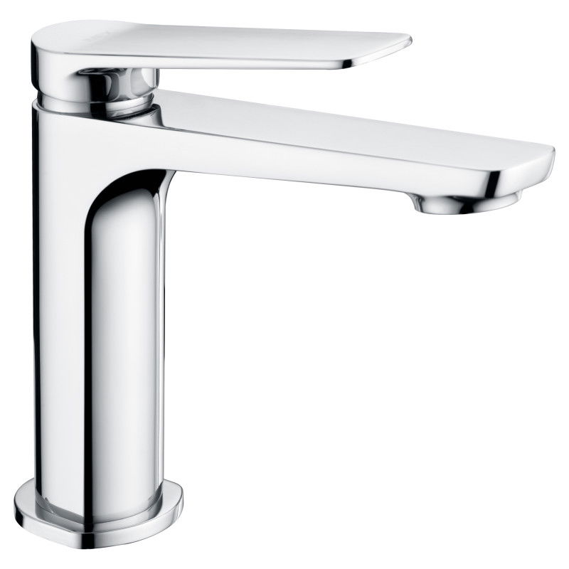 Imex pisa BDN047-1 Nápoles grifo monomando sobre re para lavabo de latón con acabado cromado