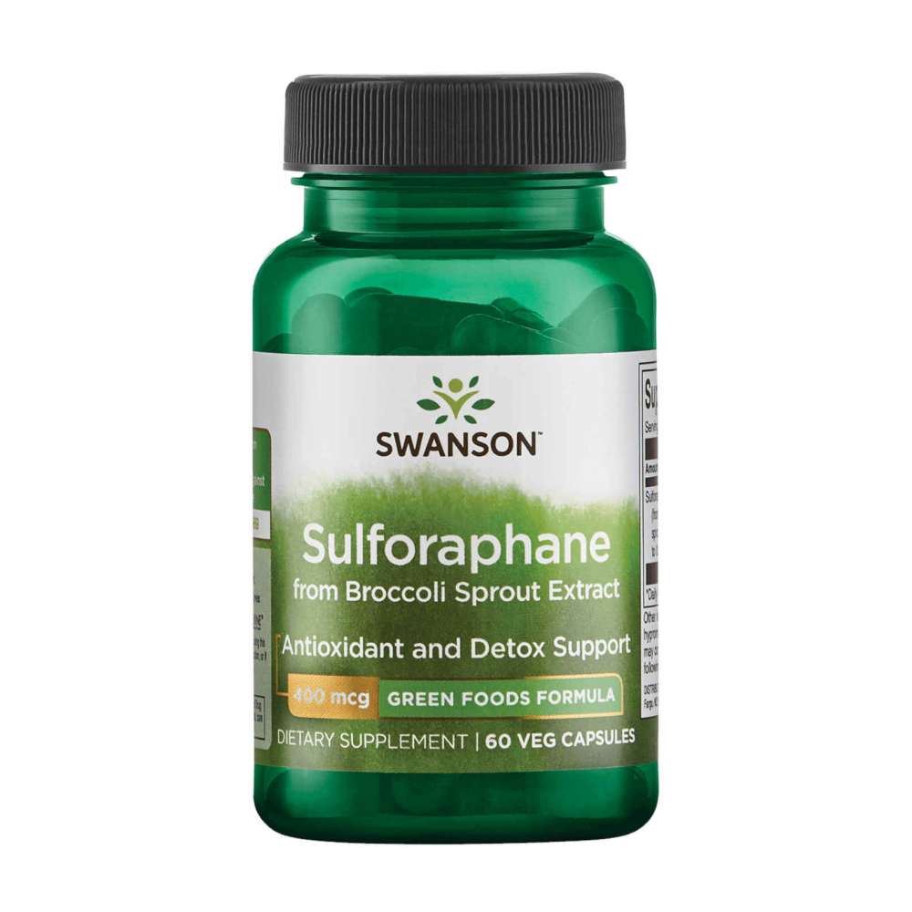 Swanson - Sulforafano 400mcg - 60 veg caps