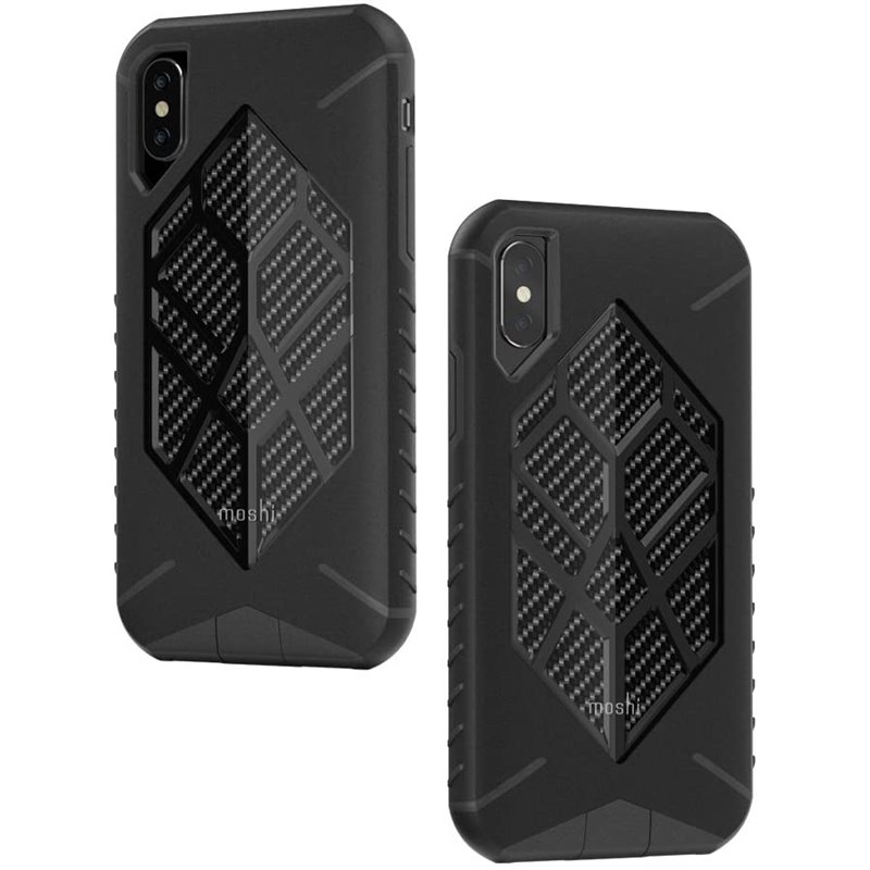 Talos para iPhone XS / X - funda para iPhone - Stealth Black