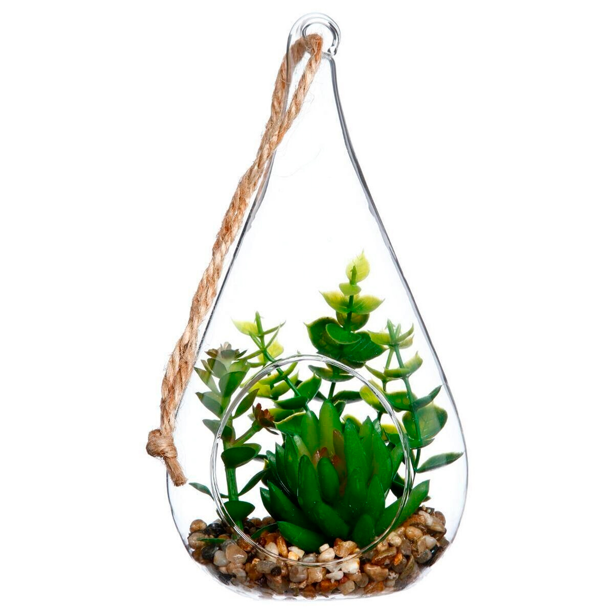 Atmosphera Planta Artificial Gota de Vidrio - Decoración de Interiores