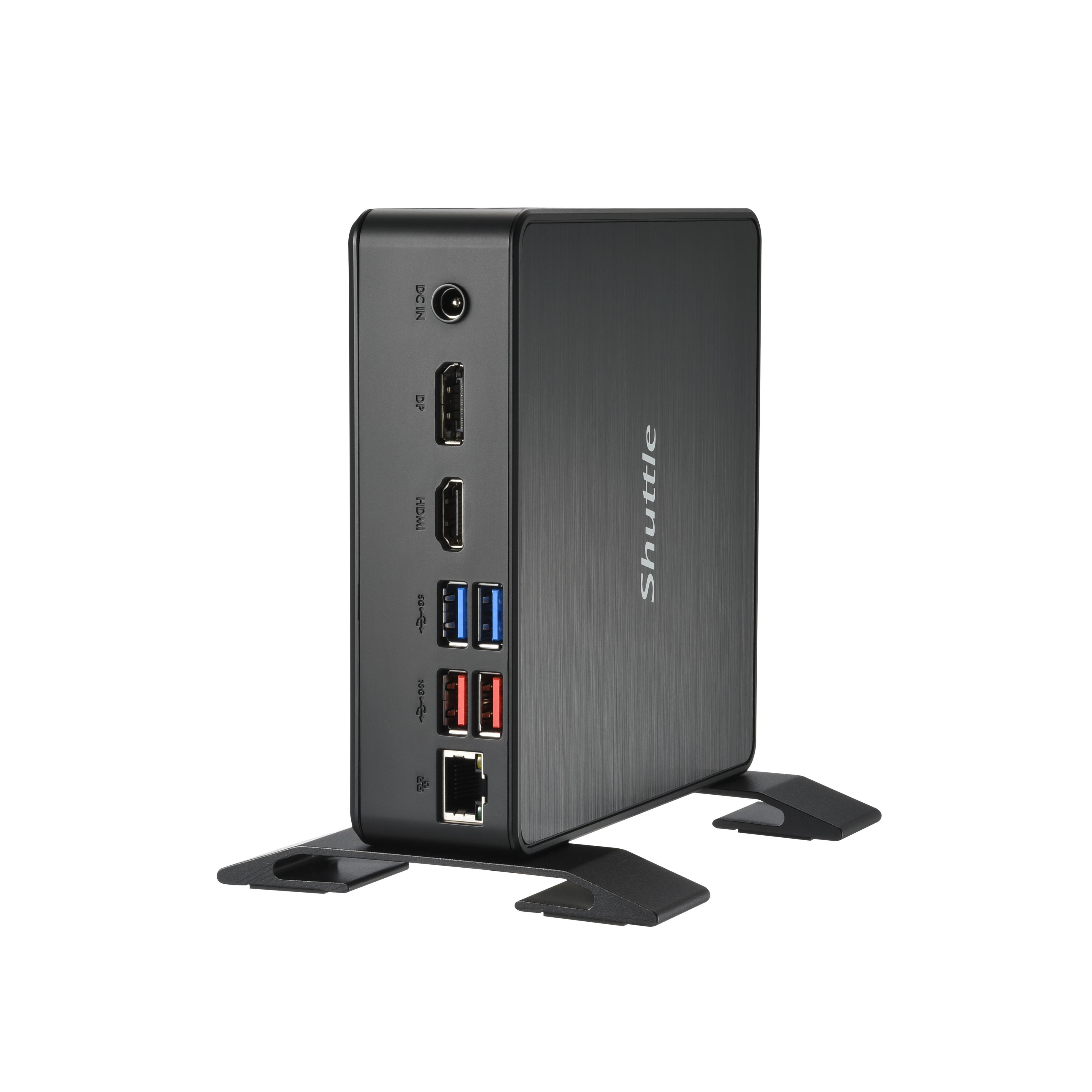 Shuttle NC40U5 PC/estación de trabajo barebone 0.84L sized PC Negro Intel® SoC i5-1235U
