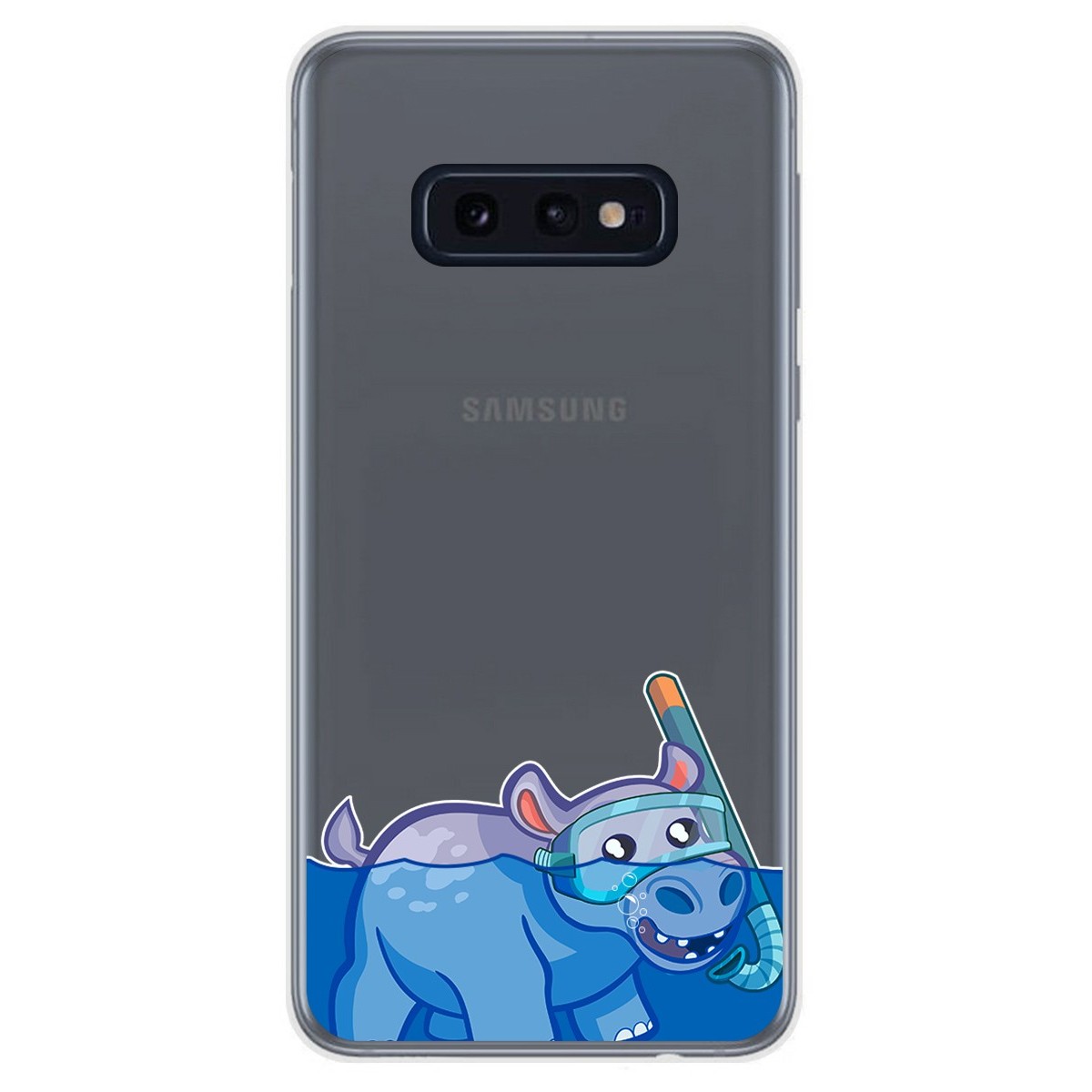 Tumundosmartphone Funda Gel Transparente Samsung Galaxy S10e Personalizada Dibujo Hipo