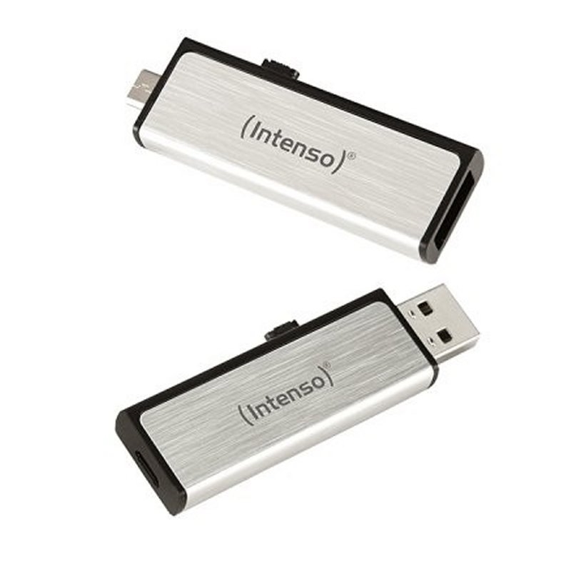 Intenso - Intenso Mobile Line 32Gb - Memoria USB De 32 GB, Plateado