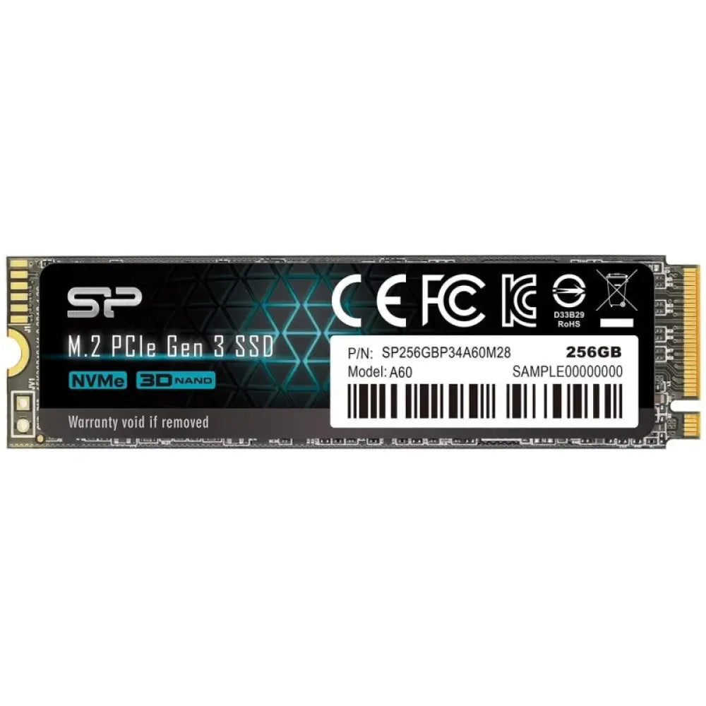 Disco Duro Silicon Power P34A60 256GB SSD M.2 PCIe Gen3×4