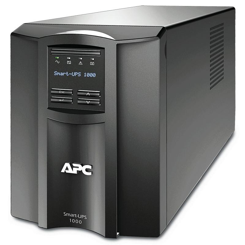Sistema de alimentación ininterrumpida (UPS) APC SMT1000IC Línea interactiva 1 kVA 700 W 8 salidas AC