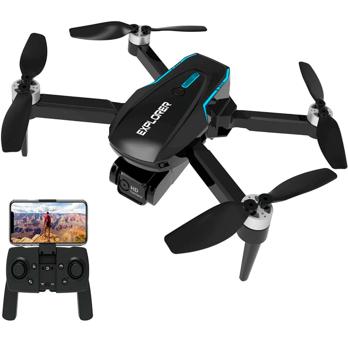 Dron con Cámara Video Pro 2.0