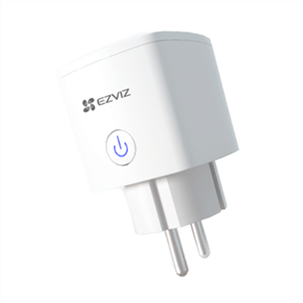 EZVIZ | CS-T30-10B-E | Enchufe inteligente con seguimiento de energía (estándar UE) | Blanco