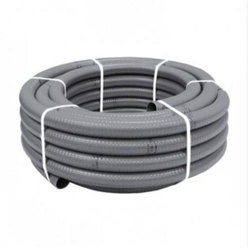 Pvc tuberias flexible gris hidroflex 50 mm en rollos 25m 1153