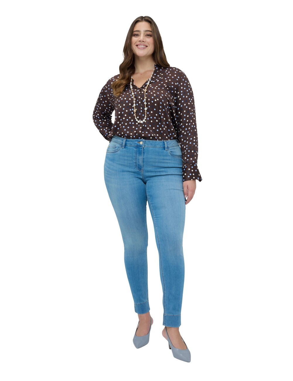 Fiorella Rubino - Jeans Skinny lavado light blue