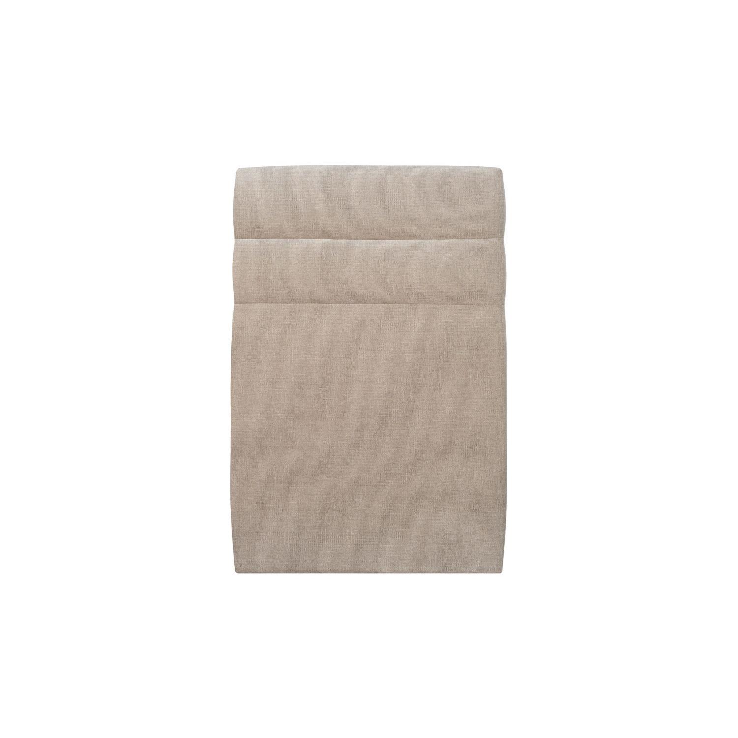 Cabecero 90 cm Lines - Tela Natté Marrón Beige