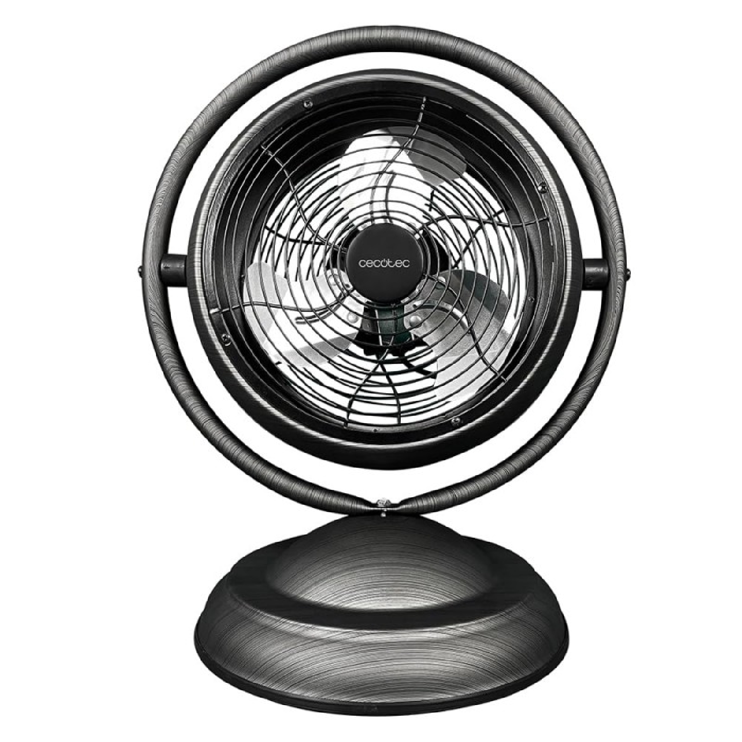 Cecotec Ventiladores de sobremesa EnergySilence 1000 RetroDesk Wood