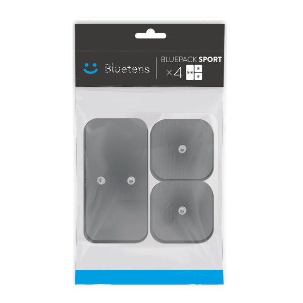 Bluetens Pack Electrodos BLUEPACK SPORT x4 (1M + 2S)