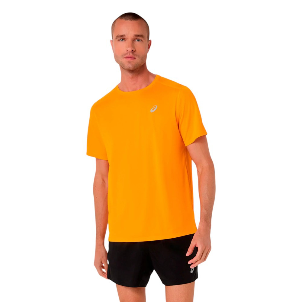 Camiseta Asics Core Ss Top Naranja 2011D221-800 Running Hombre