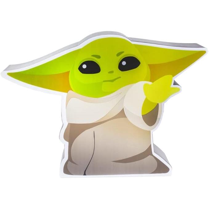 Lampara Quitamiedos Paladone Star Wars Grogu con LUZ 12Cm Pilas AAA PP10246MAN