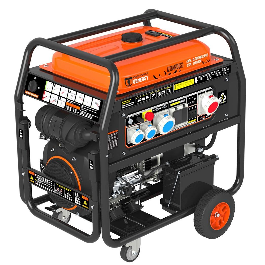 Generador Gasolina IZOARD 3P- S 18.5kVA Grupo de Luz