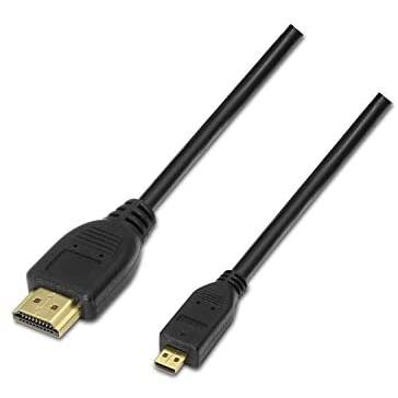 Aisens - cable micro hdmi alta velocidad / hec, a/m-d/m, negro, 1.8m