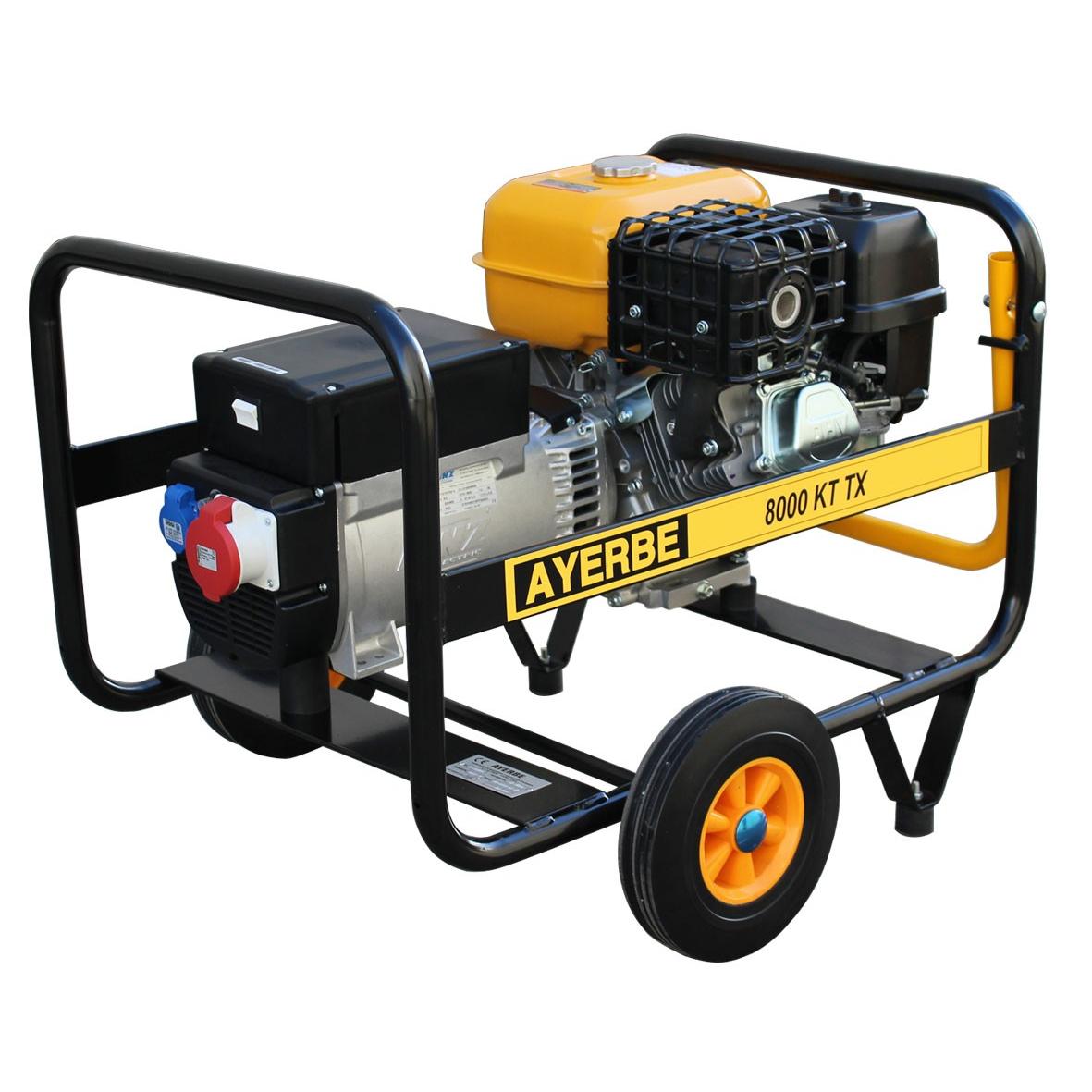 Grupo Electrógeno AYERBE Gasolina AY-8000 KIOTSU TX