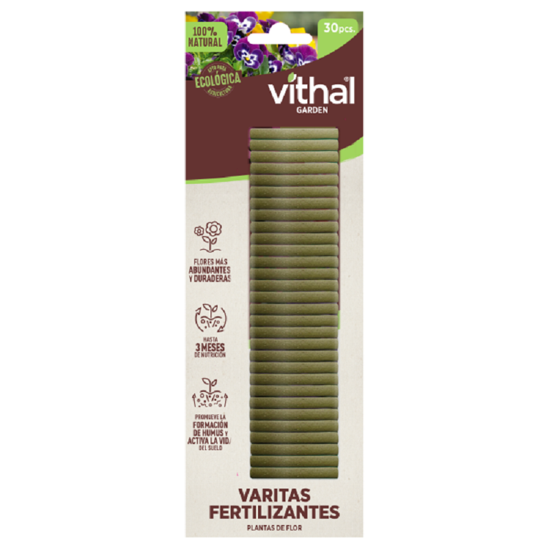 VITHAL GARDEN VARITAS ECO FLORACIÓN 30 ud