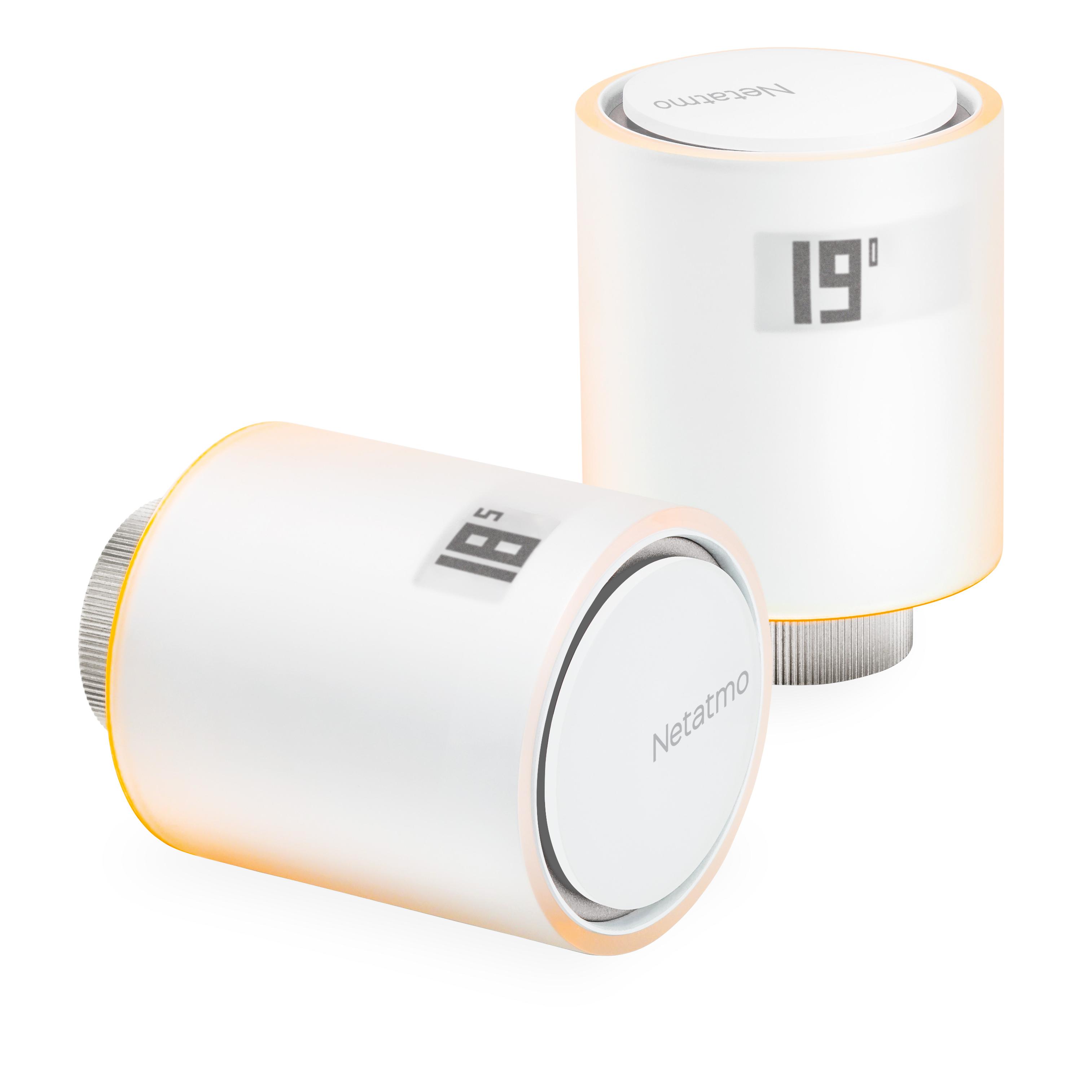 Netatmo starter pack - 2 válvulas inteligentes para radiador,1 relé