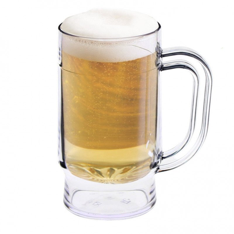 18 Uds. Jarra de cerveza ECO reutilizable (500 ml) | Ref: COP004