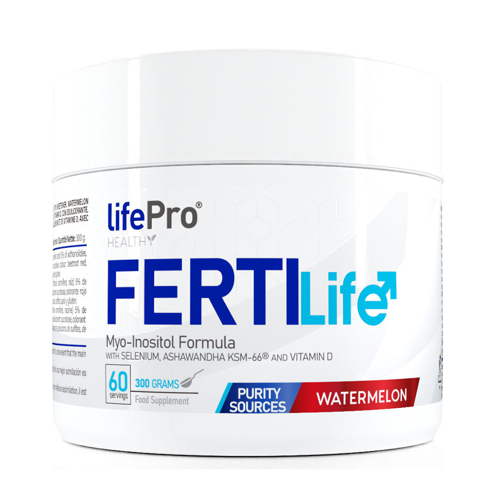 LIFE PRO NUTRITION FERTI LIFE MAN 300G - Suplemento con Inositol - Favorece la Salud Intima Masculina