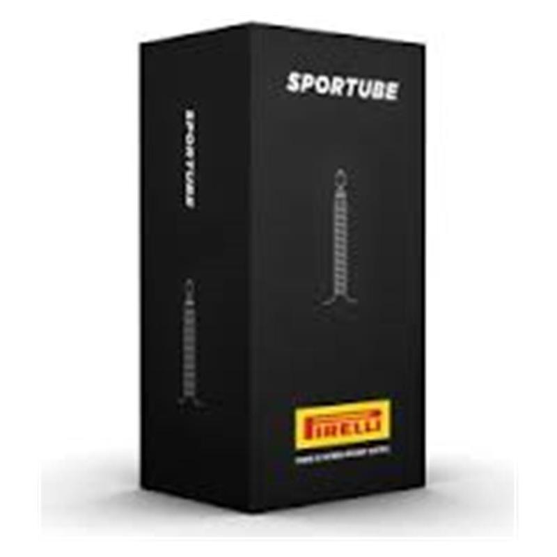 Pirelli - Cámara de butilo Sportube 700x42/50 con válvula Presta de 48 mm para bicicleta de carretera, urbana y MTB – ideal para ciclistas profesionales y aficionados