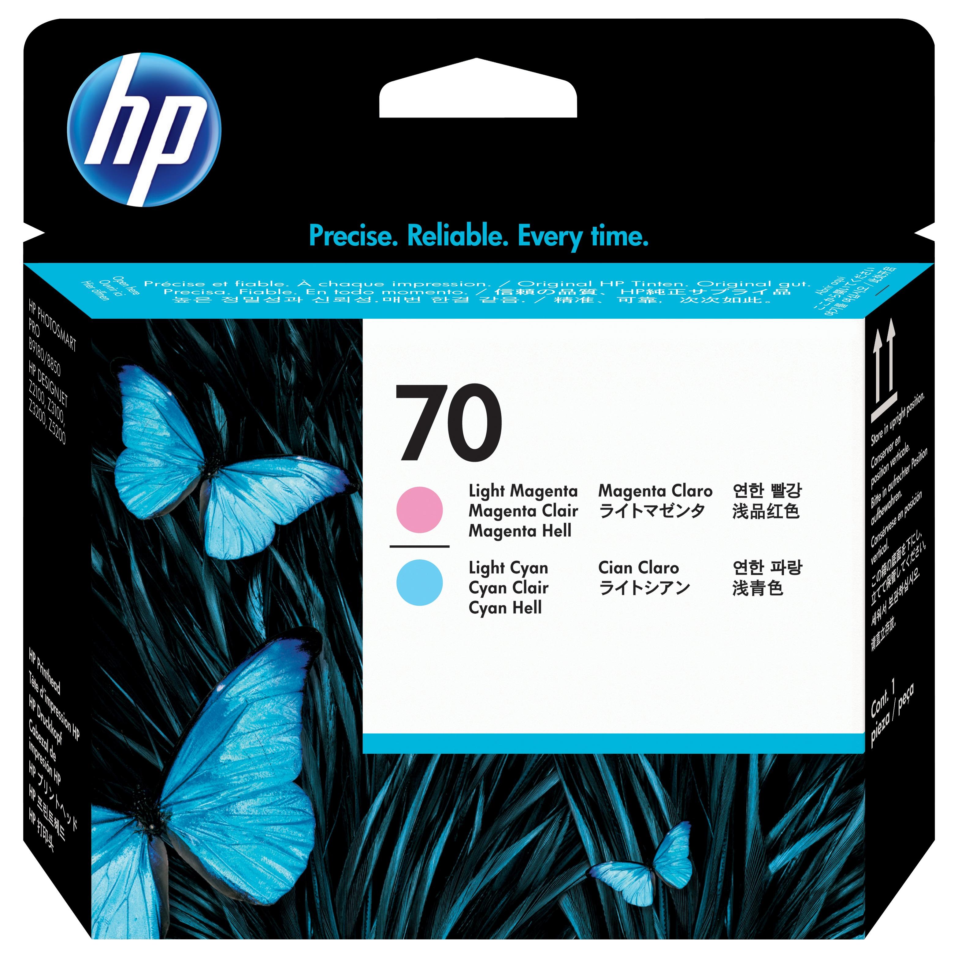HP Photosmart Pro B9180 N�70 Cabezal de impresion Magenta claro y Cian claro