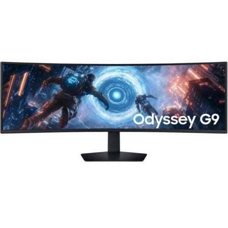 Monitor Gaming Ultraparonamico Curvo Samsung Odyssey G9 G91F S49FG910EU 49"/ Dual QHD/ 1ms/ 144Hz/ R