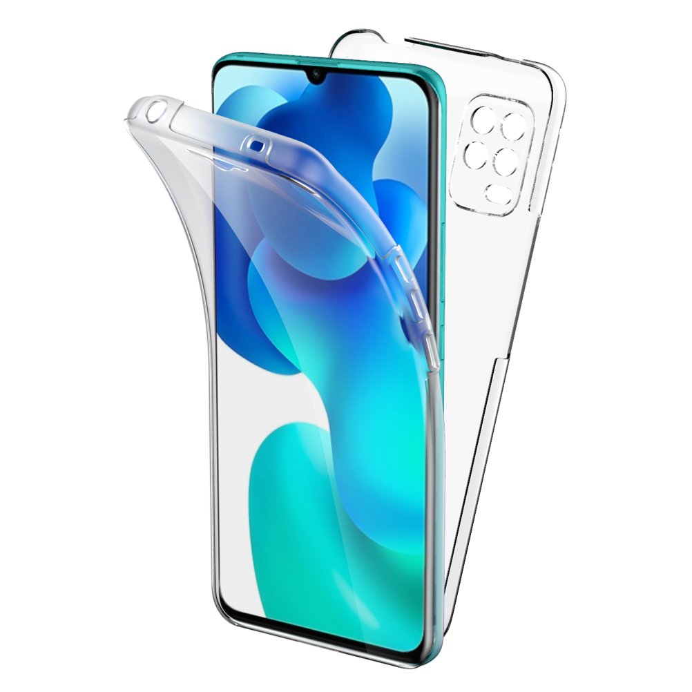 Funda 360º para móvil IPhone 15 Plus Silicona Transparente - Carcasa Resistente Full Body Delantera y Trasera Doble Cara Completa Entera (IPhone 15 Plus)