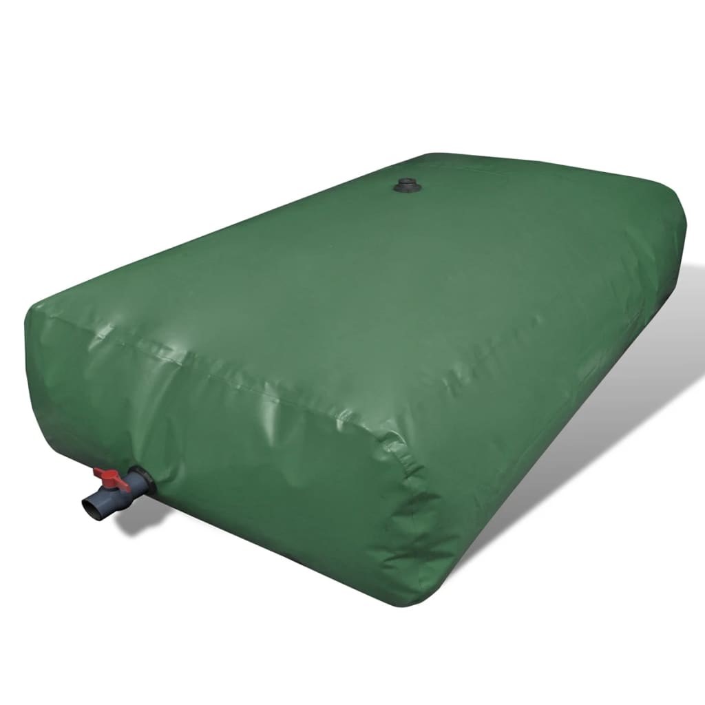 vidaXL Depósito Tanque Contenedor Recipiente Agua Plegable Camping Jardín PVC Color Azul,  Verde, y mas