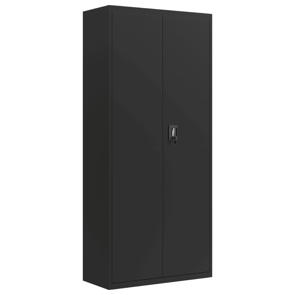 vidaXL Armario archivador de acero 90x40x200 cm Multicolor