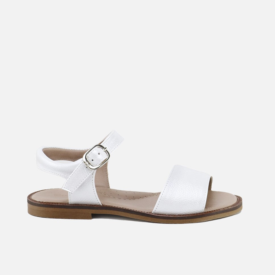 Sandalias Clásicas Niña Blanco Cucada | Eli 1957
